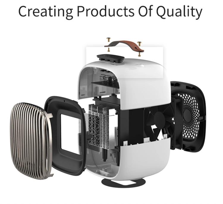 Ceramic personal Space PTC heater Oscillating with Tip-Over and Overheating Protection