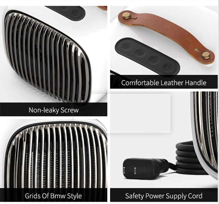 Ceramic personal Space PTC heater Oscillating with Tip-Over and Overheating Protection
