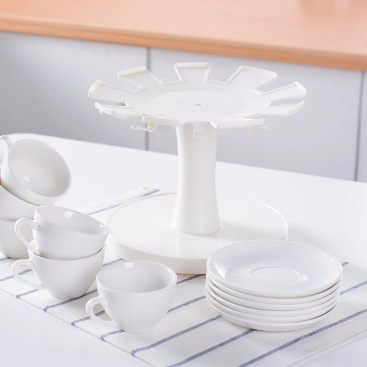 Plastic Kitchen Organizer Bottle Cup Holder Rack Multifunction